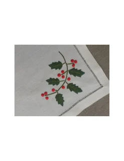 Portugal Natura 52x37 cm - Individuais de mesa 100% linho bordado a mão - bordados da lixa Sale