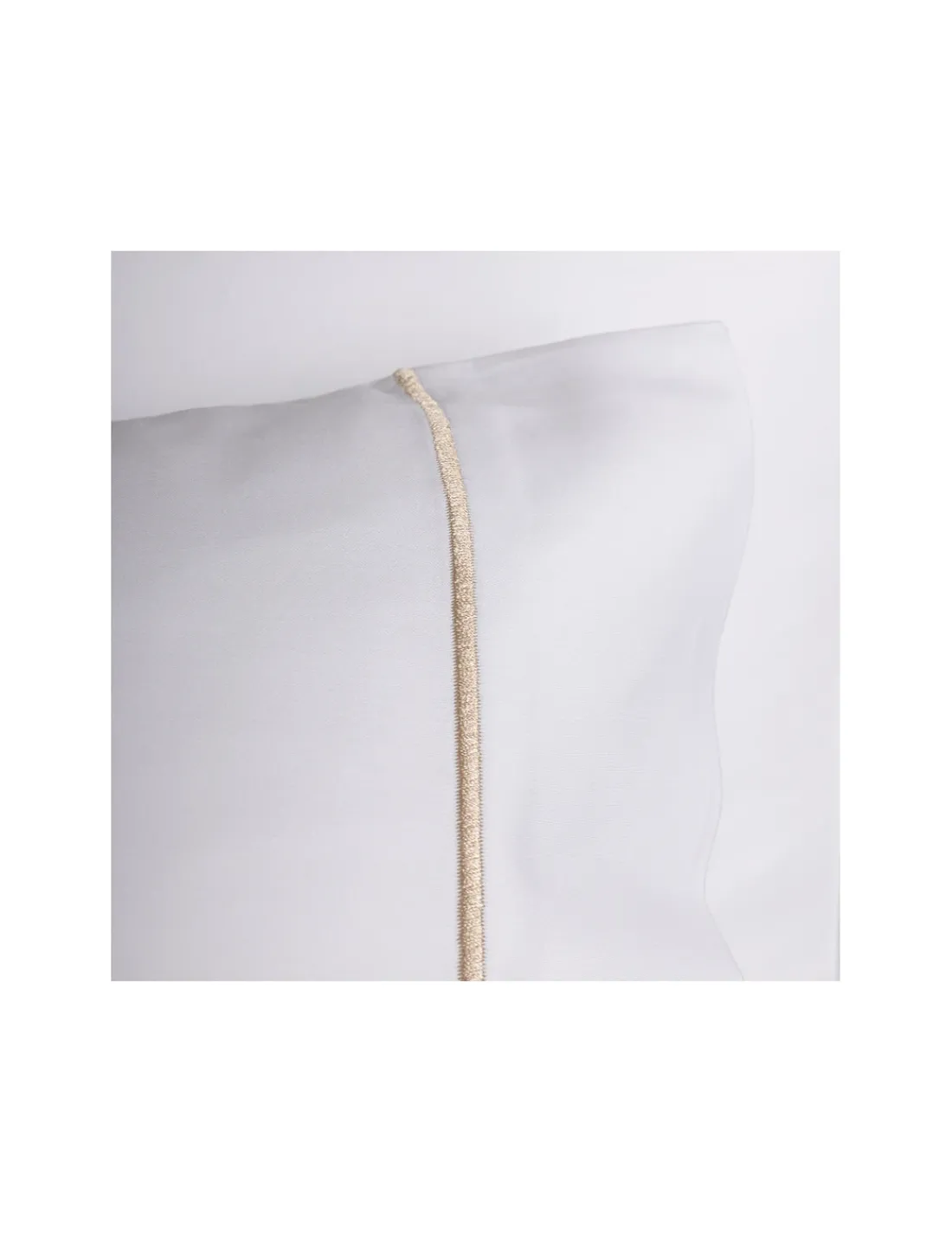 Portugal Natura 180x290 cm - Jogo de lençóis 100% algodón cetim branco de 300 fios Best