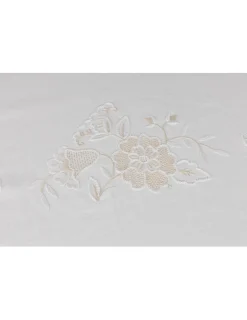 Portugal Natura 180x360 cm - Toalha de mesa 100% linho bordada a mão Clearance