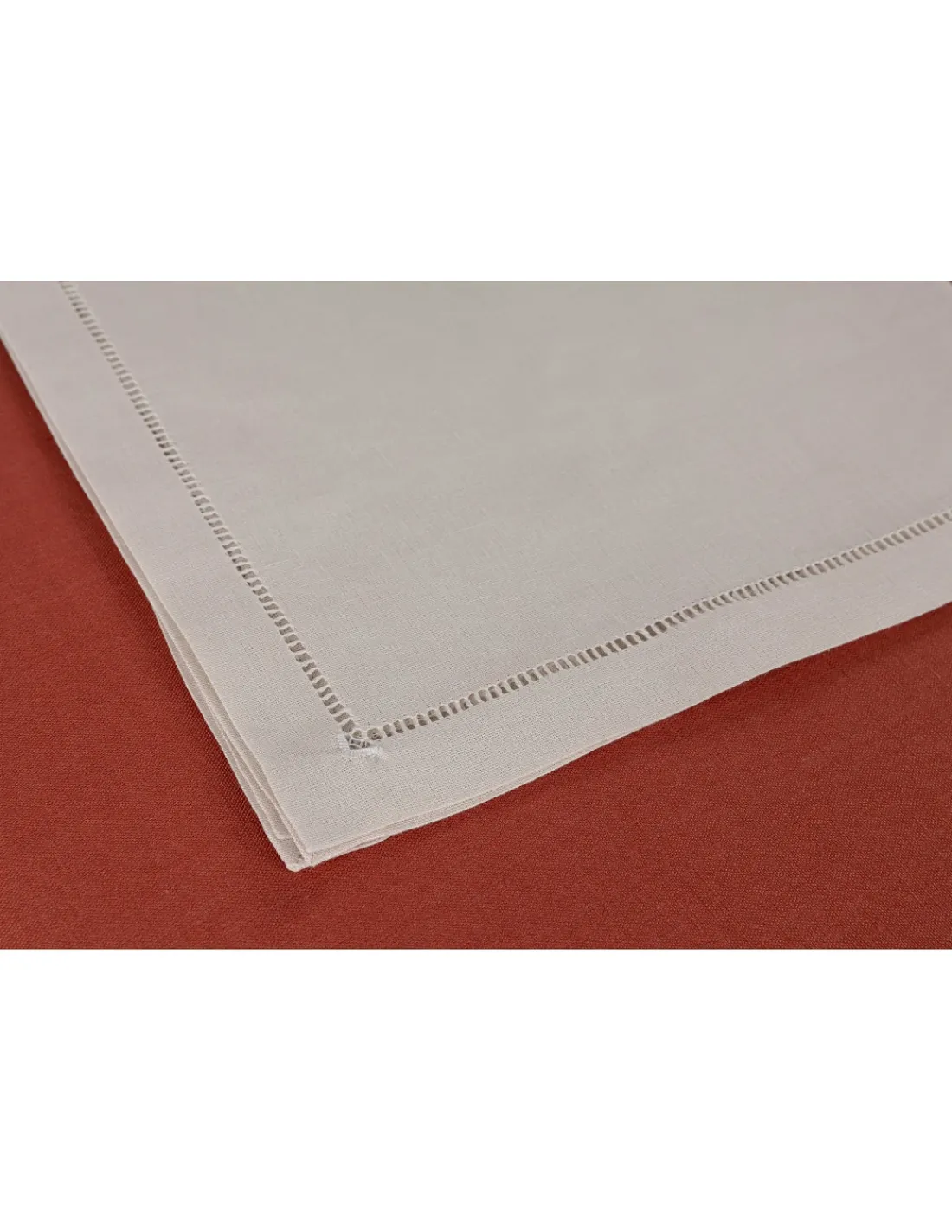 Portugal Natura 180x350 cm - Toalha de mesa 100% linho bordada a mão + 12 guardanapos 50x50 cm Discount
