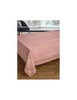 Portugal Natura 180x280 cm - Toalha de mesa 100% linho bordada a mão Hot