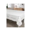 Portugal Natura 180x290 cm - Toalha de mesa de linho bordada a mão Discount