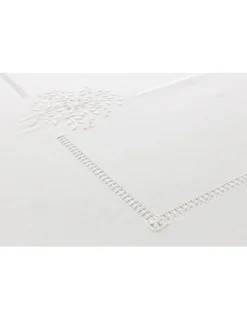 Portugal Natura 180x350 cm - Toalha de mesa de linho bordada a mão - bordados da lixa Creative Rosemary 2021 Discount