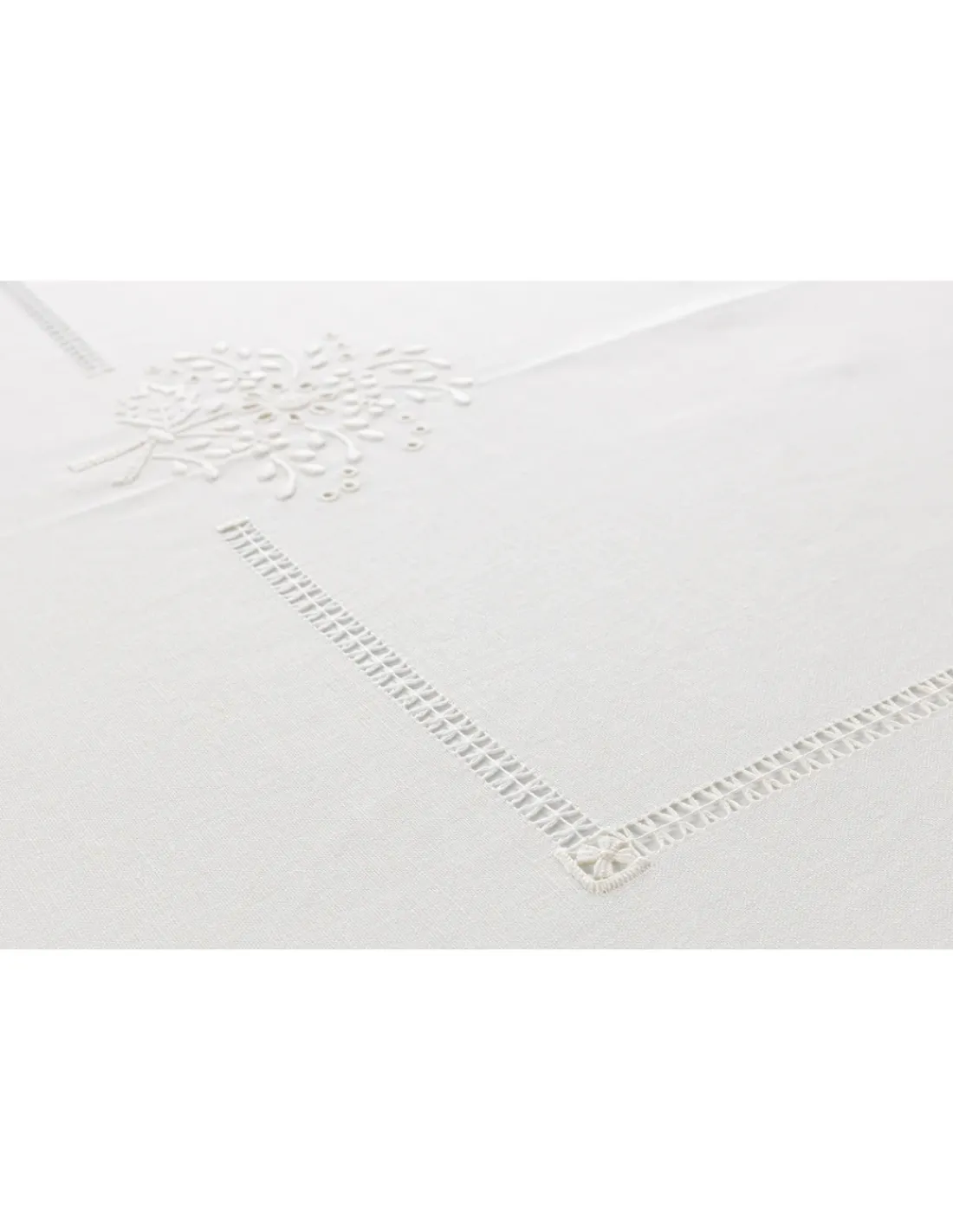 Portugal Natura 180x350 cm - Toalha de mesa de linho bordada a mão - bordados da lixa Creative Rosemary 2021 Discount