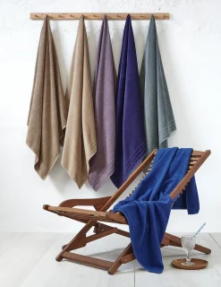 Portugal Natura 100x180 cm - Toalha piscina 100% algodão Laminado, 380 g/m²