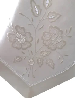 Portugal Natura 175x275 cm Toalha de mesa de linho bordada a mão - bordados da lixa - Toalha Creative Bouquet Outlet