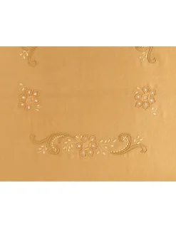 Portugal Natura 175x350 Toalha de mesa 100% linho bordada a mão + 12 guardanapos 50x50 cm Hot