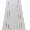Portugal Natura 180x350 Toalha de mesa de linho bordada a mão - bordados da lixa New