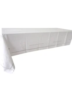 Portugal Natura 170x270 Toalha de mesa de linho bordada a mão - bordados da lixa Creative Rosemary 2021 Discount