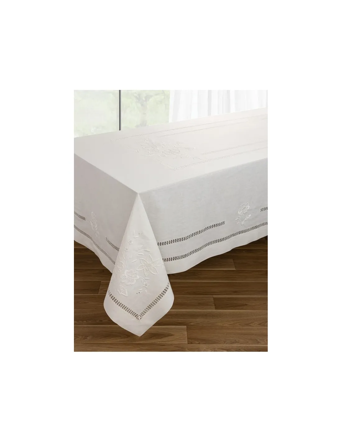 Portugal Natura 180x350 Toalha de mesa de linho bordada a mão Best