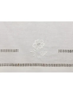 Portugal Natura 180x350 Toalha de mesa de linho bordada a mão Best