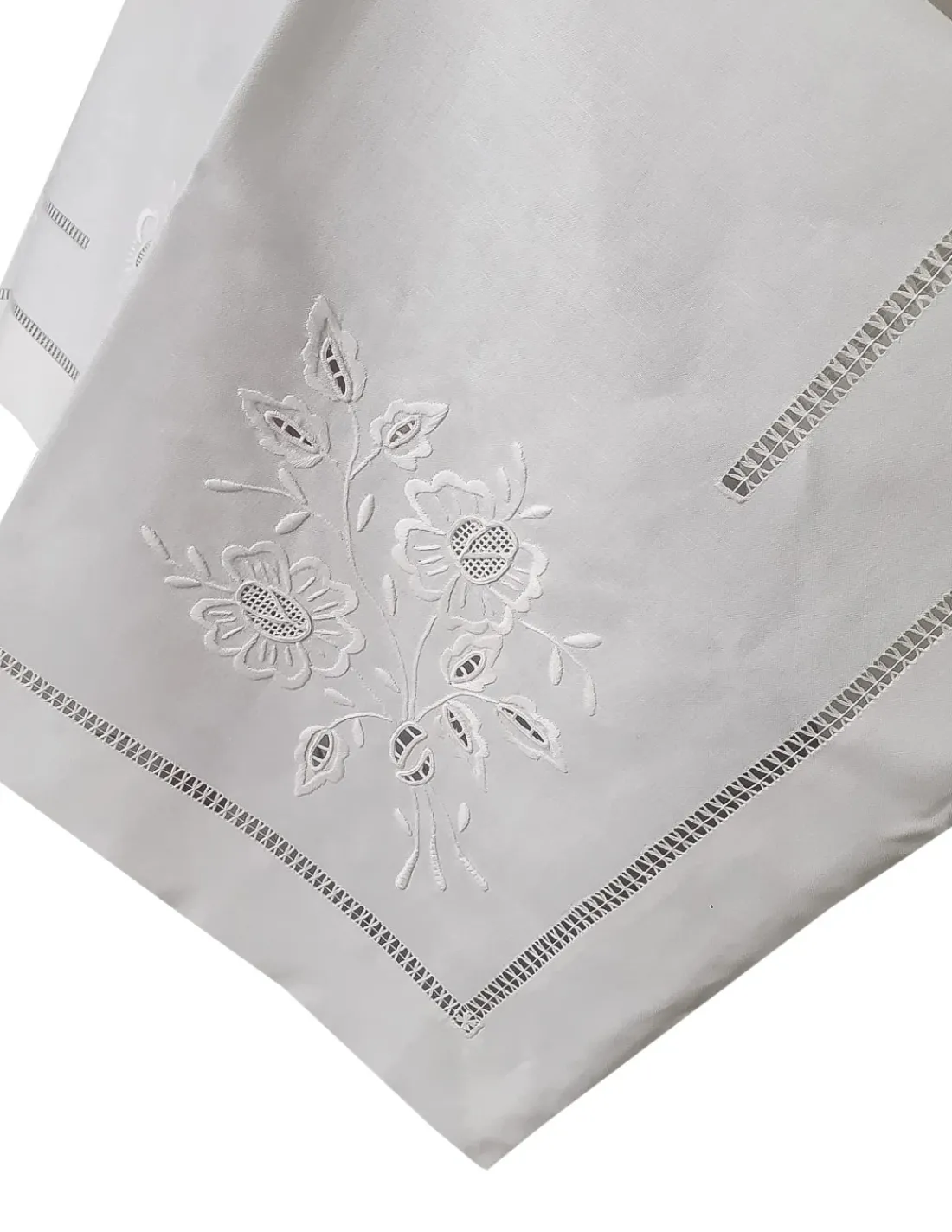 Portugal Natura 180x350 Toalha de mesa de linho bordada a mão - bordados da lixa Creative Rosemary 2021 Outlet