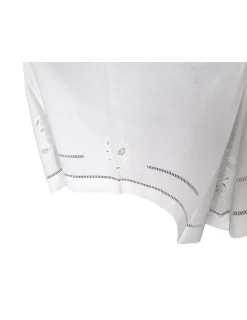 Portugal Natura 180x350 Toalha de mesa de linho bordada a mão - bordados da lixa Creative Rosemary 2021 Outlet