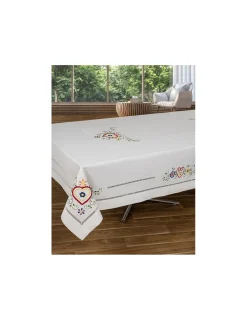 Portugal Natura 175x275 Toalha de mesa de linho bordada a mão - Namorados Best